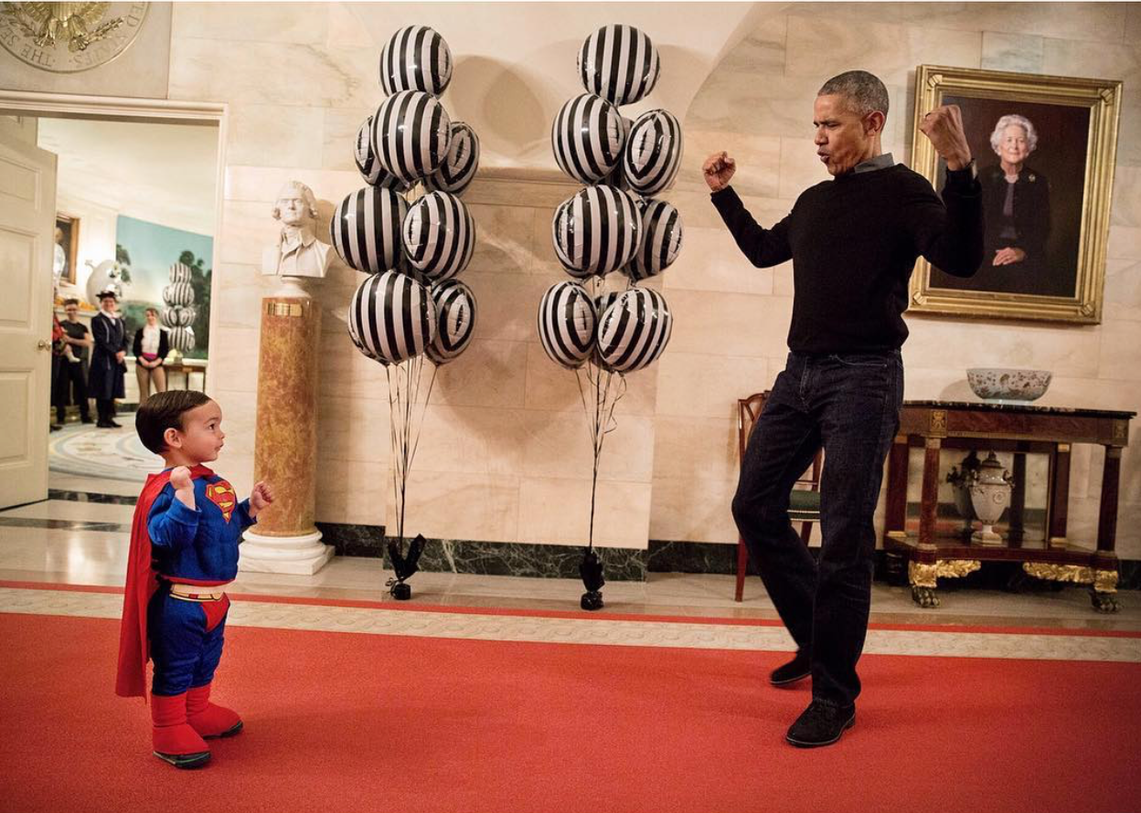 See Pics From the Obamas' Last Halloween in the White House

